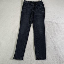 American Eagle High Rise Jegging Jeans Womens 4 Short Charcoal Wash Stretch