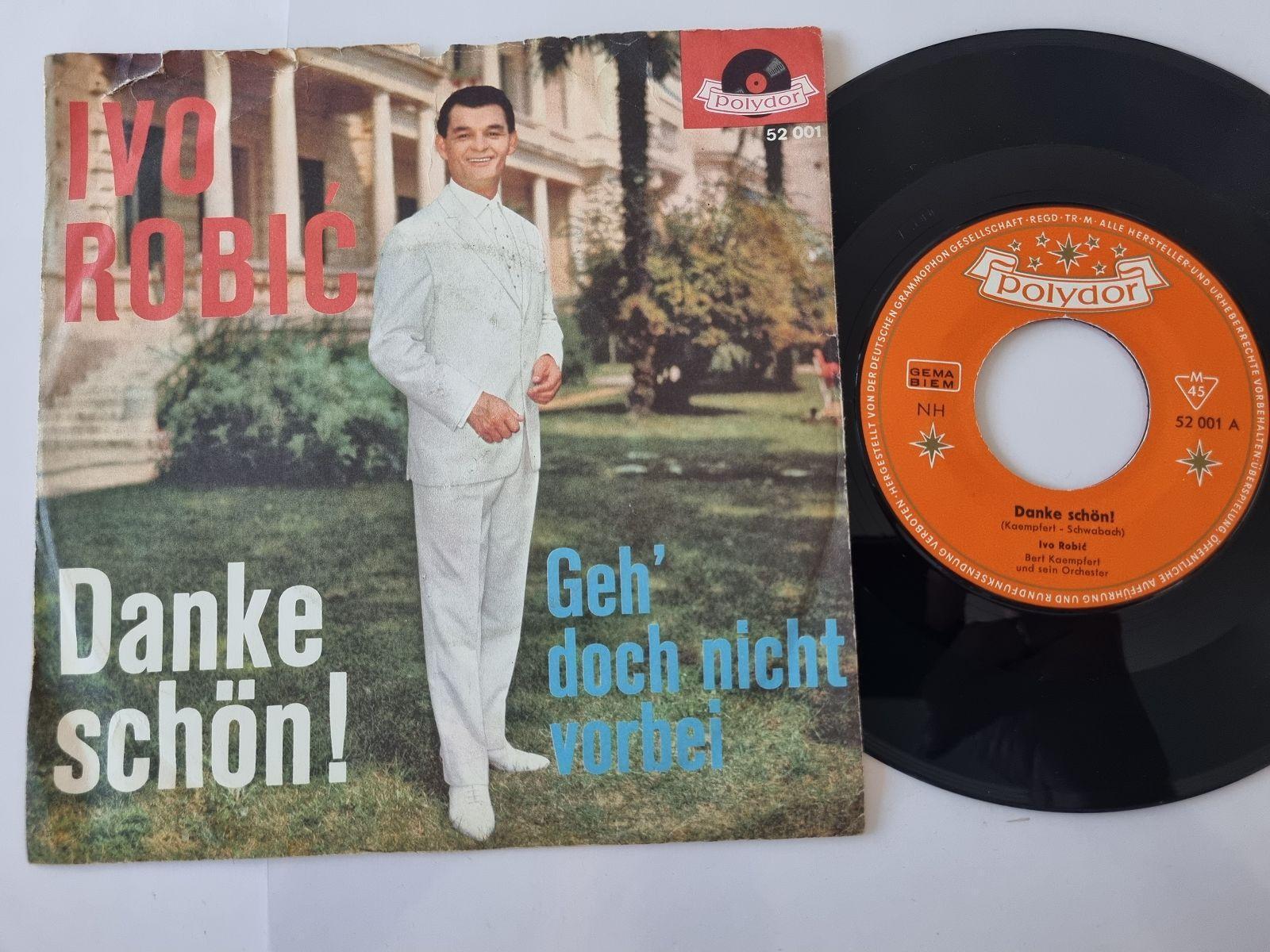 7"" Single Ivo Robic - Danke schön! Vinyl Germany