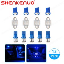 13pcs 8000k Blue Led Interior Lights Bulbs Kit Car Trunk Dome License Plate Lamp 13pcs 8000k Blue Led Interior Lights Bulbs Kit Car Trunk Dome License Plate Lamp