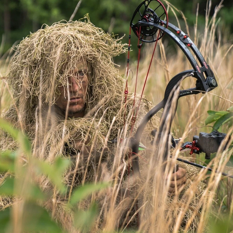 Arcturus Ghost Ghillie Suit | Super-Dense Dry Grass Hunting Camo - Image 3 of 4