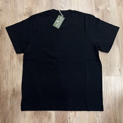Size L- Denim Tears University Tee Shirt Black Brand New