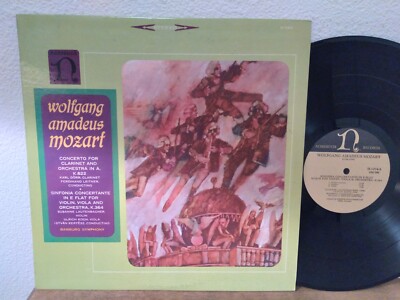 Dorr / Lautenbacher / Koch: Mozart's Concerto for Clarinet, Violin, Viola LP NM