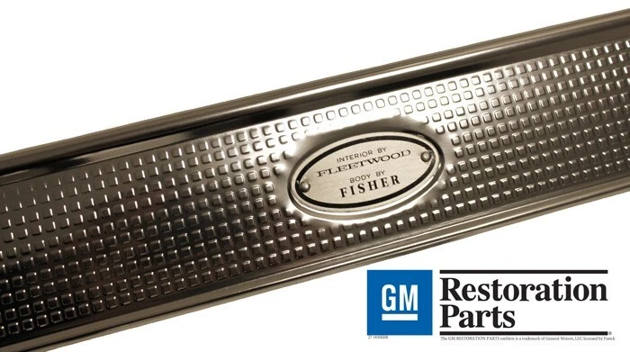 1971-1976 Cadillac Deville Eldorado Calais 2 Door Sill Plate Set Foto 2 de 3