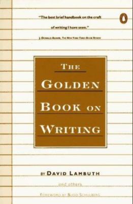 Golden Book on Writing; Penguin Handbook - 0140462635, paperback, David Lambuth