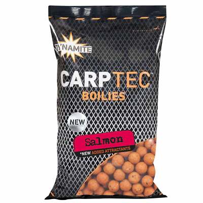 (11,39 /1kg) Dynamite Baits Carptec Salmon 15mm 900g Boilies
