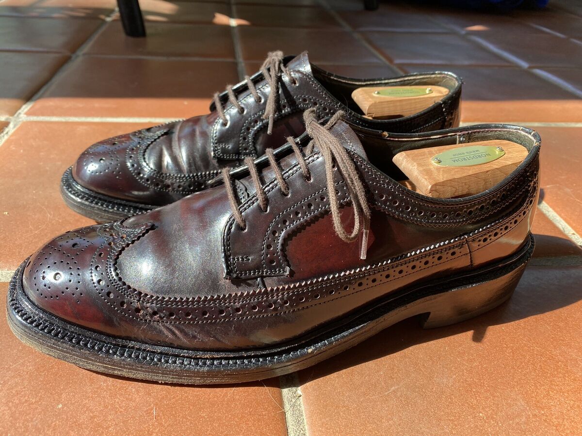 Hanover LB Sheppard Shell Cordovan Longwing Brogues 7 D 2351 Hanover LB Sheppard Shell Cordovan Longwing Brogues 7 D 2351