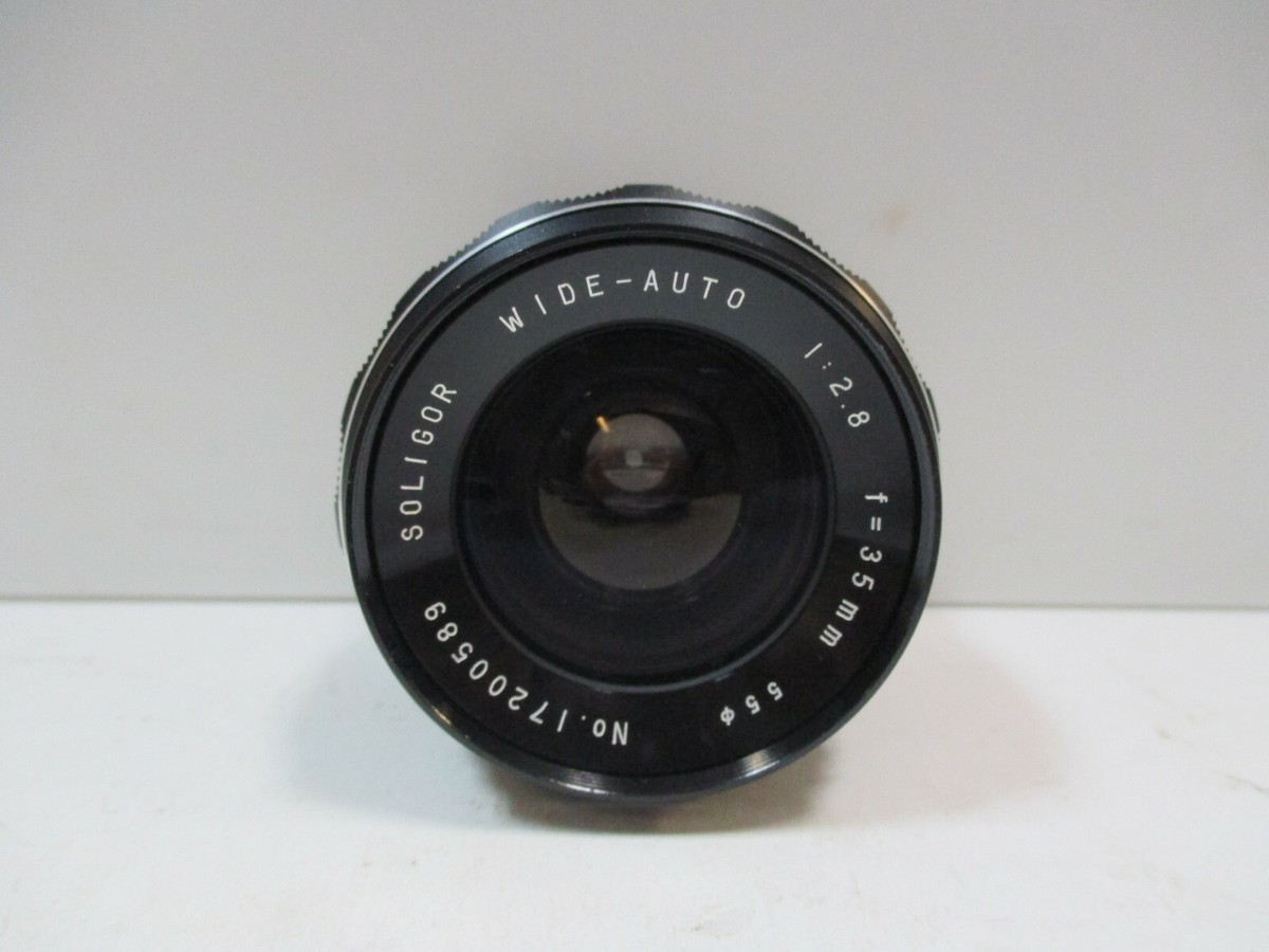 Soligor 1:2.8 f=35mm Wide Auto Camera Lens | eBay