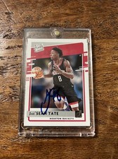 Jae'Sean Tate IP Signed Donruss Rookie Card JSA Coa Autographed Rockets