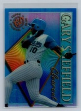 1995 Topps Stadium Club Clearcut Members Only Acetate Insert #13 Gary Sheffield