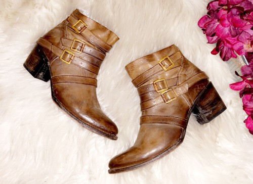 FREEBIRD Savor Tan Ankle Bootie SZ 11 