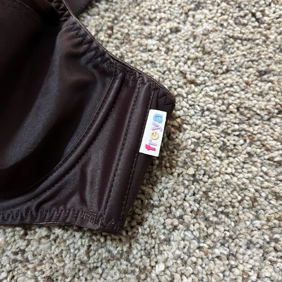 Sujetador Freya Retro con Aros Marrón Talla 36 DD AA3421CQ Balconette Deshuesado Foto 2 de 4