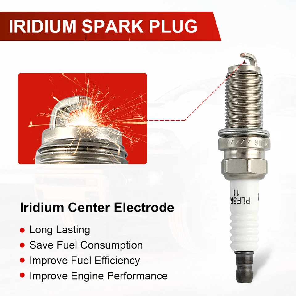 Bobinas de encendido + bujías de iridio para Nissan Frontier Pathfinder Xterra UF349 Foto 4 de 4