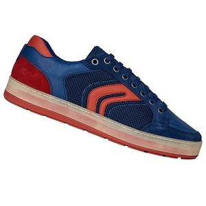 geox blue trainers