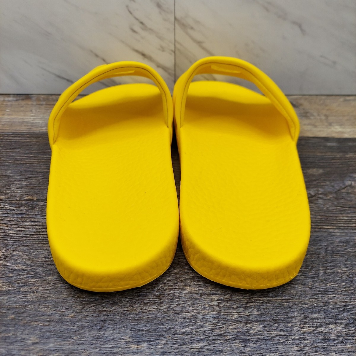 Polo Ralph Lauren BIG POLO BEAR Pool Slides Sandals Yellow Men Size 12 NEW Polo Slides Size 12 Mens Ralph Lauren Yellow Big Polo Bear  main image 2