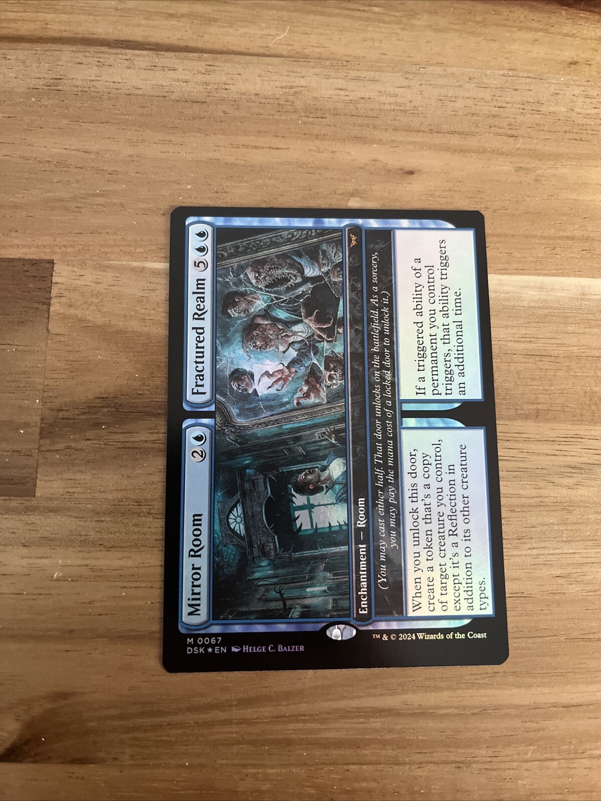 Mirror Room Fractured Realm Foil Card from Duskmourn House of Horror Set-image