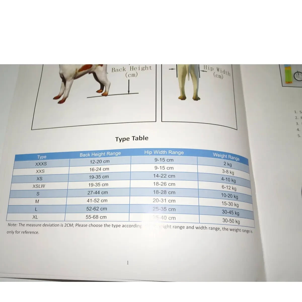 Adjustable Dog Cart/Wheelchair, Animal Exercise Wheels for Dog size M