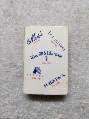 De colección Matchbook Convención Republicana Dallas 1984 Trabajando Juntos VACÍO B3 - Imagen 2 de 5