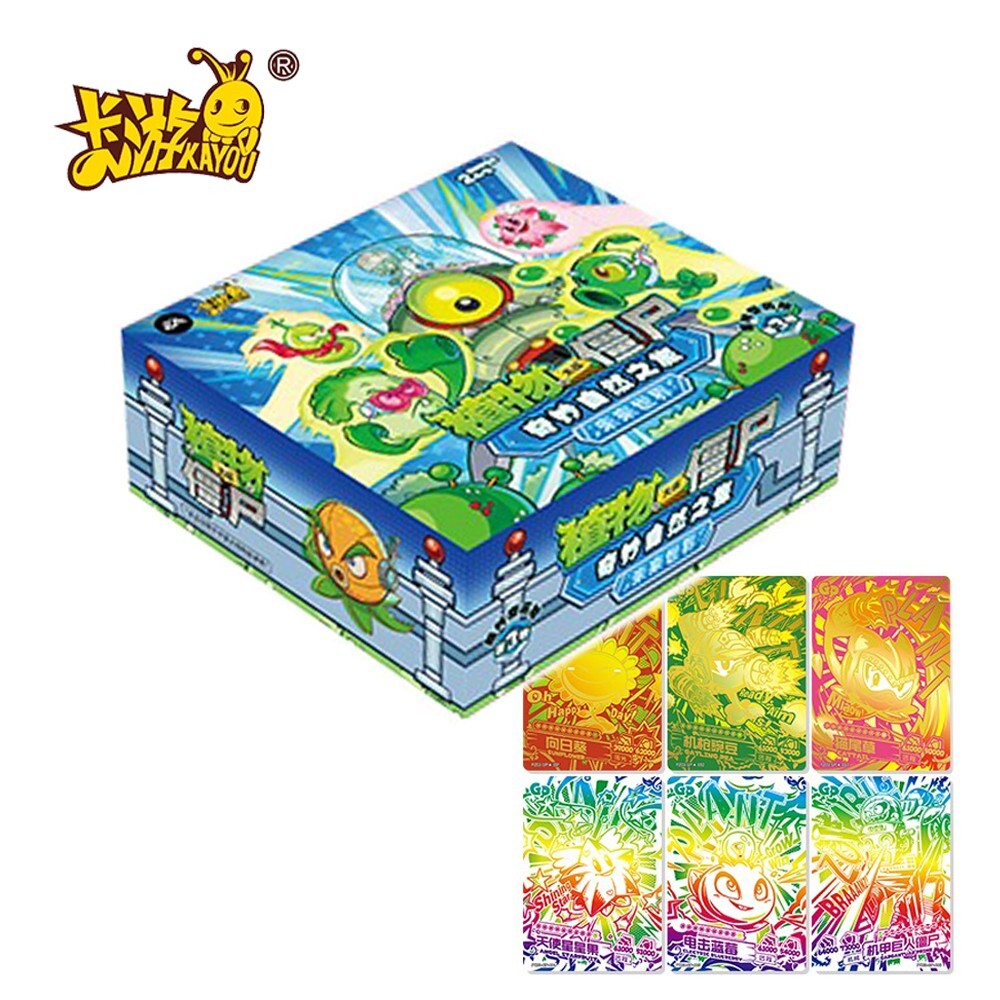 KAYOU ACG EA Plants VS Zombies Game Battle Collection Trading