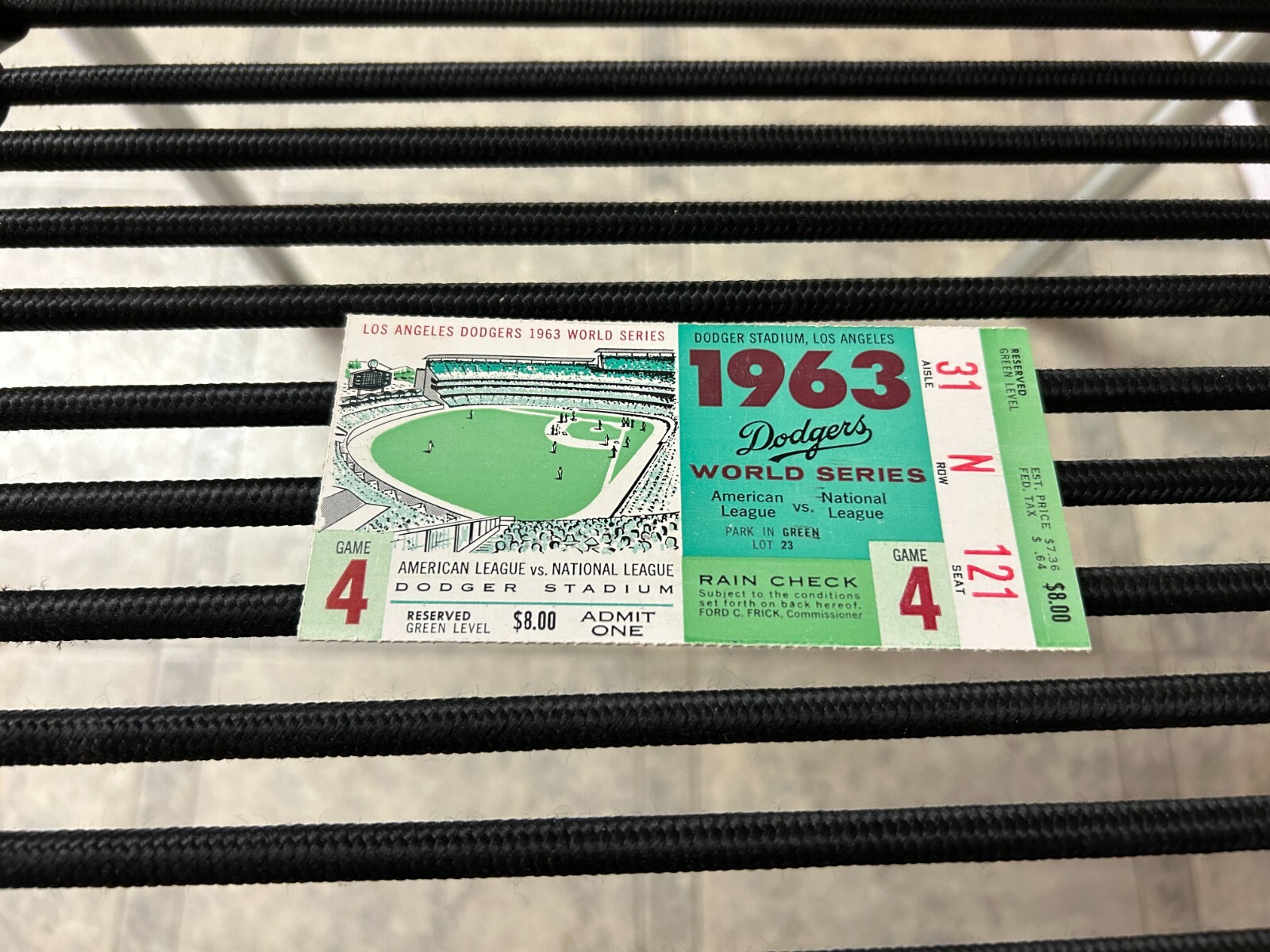 original-1963-world-series-game-4-ticket-stub-koufax-wins-mantle