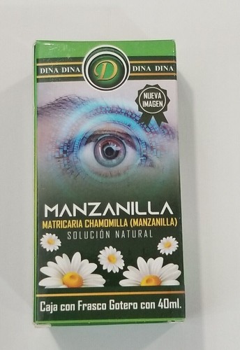 Gotas Manzanilla Solución 100%Natural *Para limpiar los ojos 40ml.*