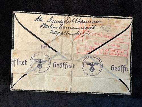 December 2, 1941 Airmail Cover sent from Berlin Germany to Kalamazoo Michigan - Picture 4 of 4