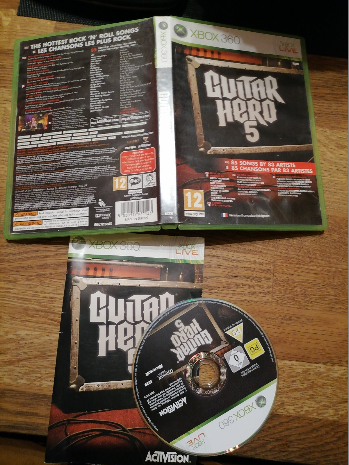guitar hero 5 VF [Complet] Xbox 360
