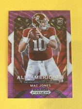 2021 Panini Prizm Draft Picks - Crusade Purple Wave Prizm #170 Mac Jones RC