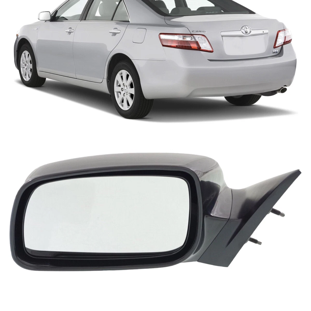 UPPARTS Side Mirror For 2007 2008 2009 2010 2011 2012 2013 2014