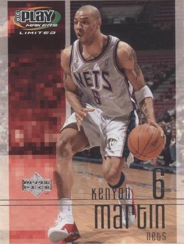 KENYON MARTIN 2001-02 UD ULTIMATE COLLECTION-ULTIMATE GU JERSEY 