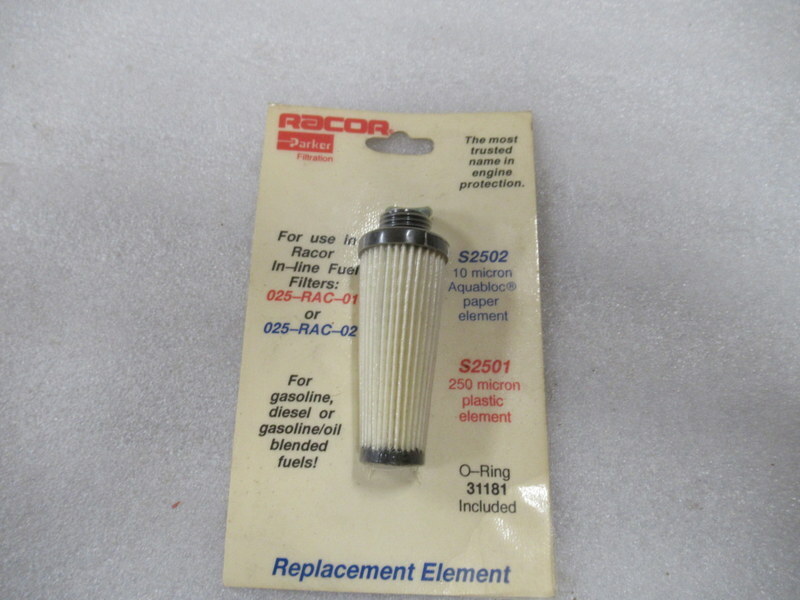 RACOR 025RAC01 Cross reference fuel filters