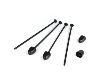 DE Racing Zip Stix black DER-ZS4-BLK 