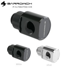 Barrowch G1/4" 90 Rotary Male to Famale Fitting with Smooth Surface FBWT90-MR