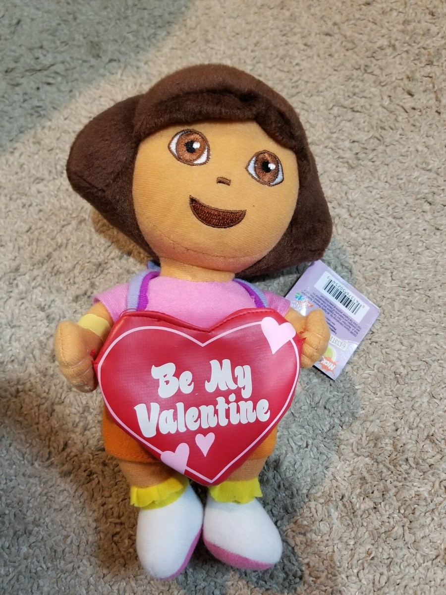 2007 Dora the Explorer Be My Valentine Stuffed 9 Inch Toy | eBay
