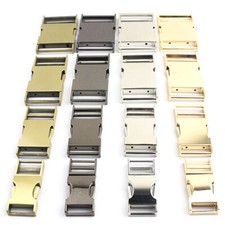19mm 25mm 32mm 38mm Metal Side Release Buckles Clasp Clips Webbing Fastener