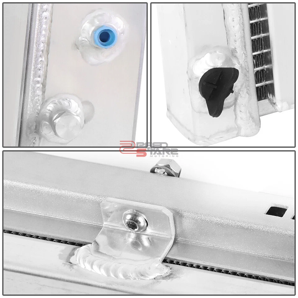 3-ROW FULL ALUMINUM RADIATOR+12V FAN SHROUD FOR 1978-1987 CAMARO/CENTURY/CUTLASS - Image 4 of 4