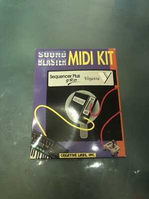 Sound Blaster MIDI Kit Voyetra Sequencer Plus PRO - neu