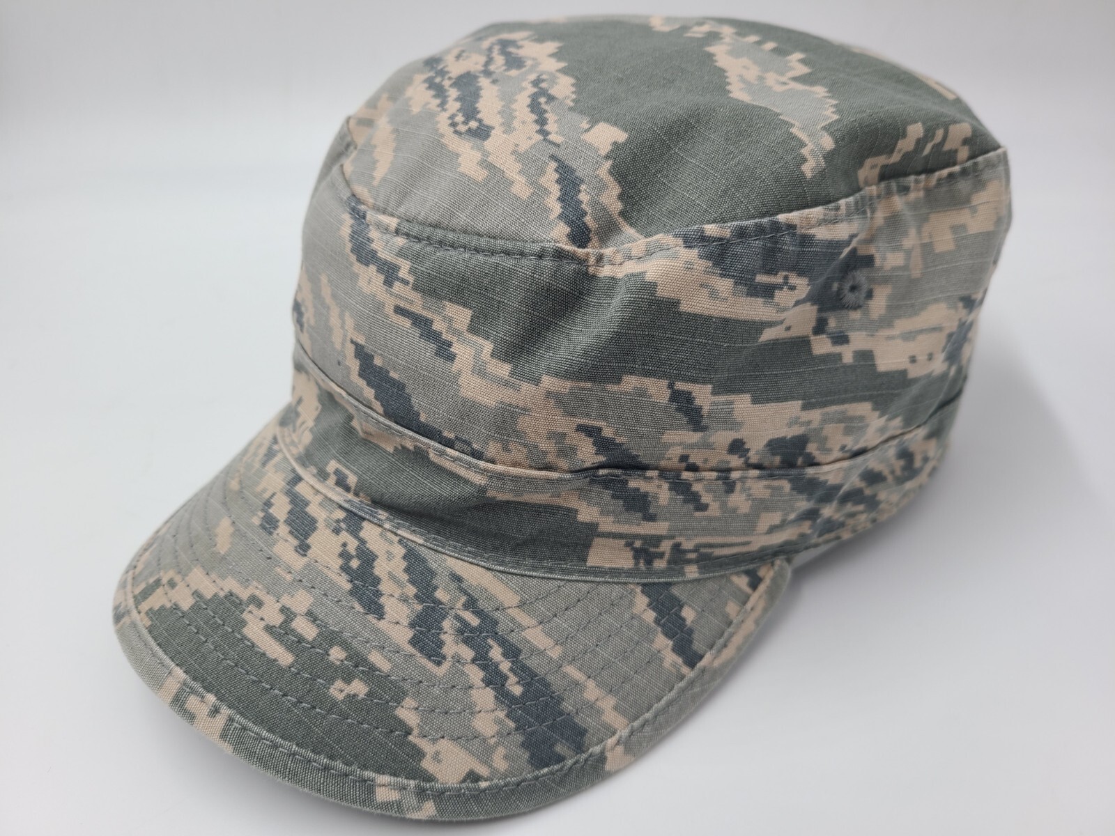 US Air Force Military Fitted 7 3/8 Utility Cap Digital Camo Hat Army Cadet USA