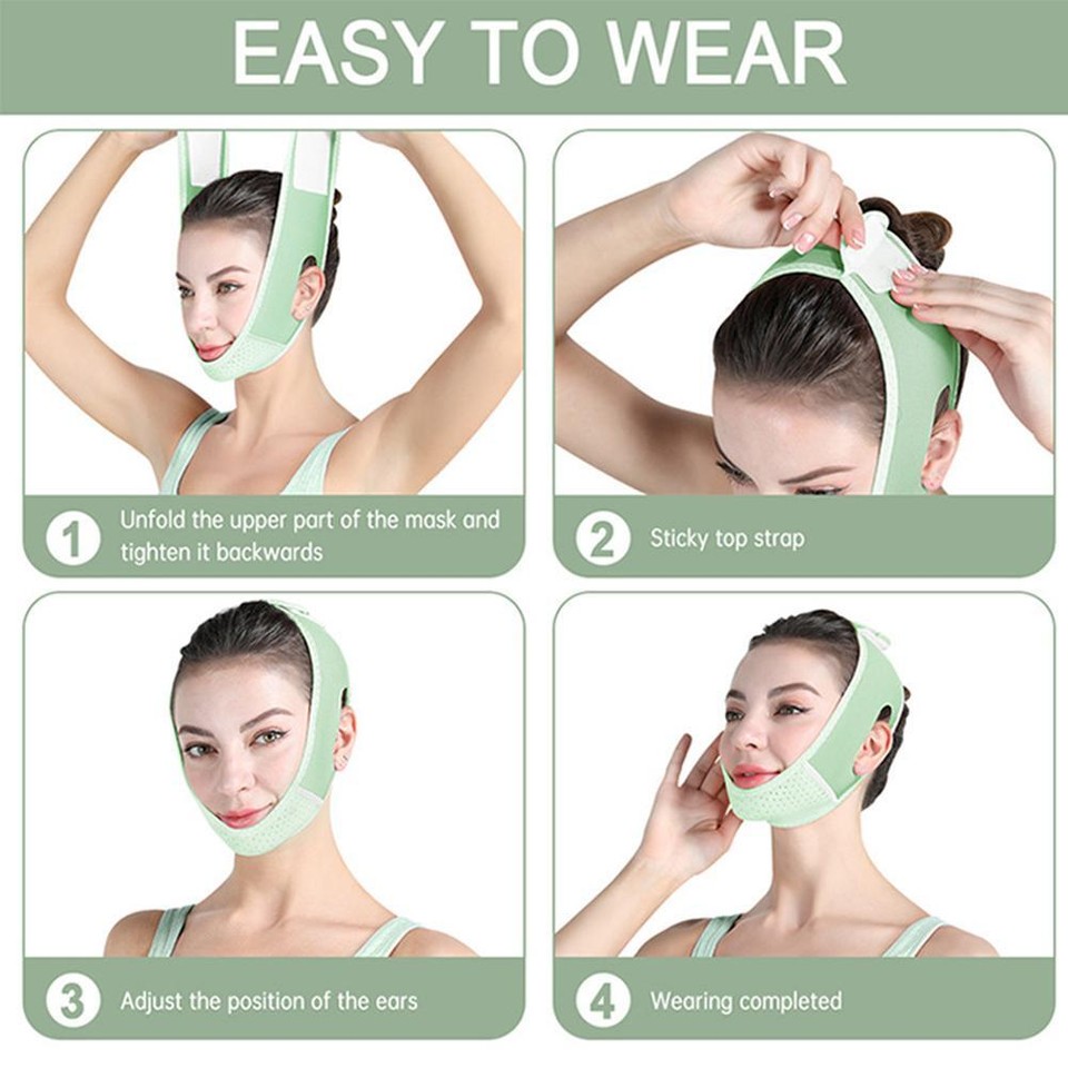 AntiSnoring Chin Strap for Sleep Tight Lifting Shaping Mask Bandage