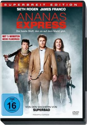 Ananas Express mit Seth Rogen, James Franco, Danny McBride, Rosie Perez