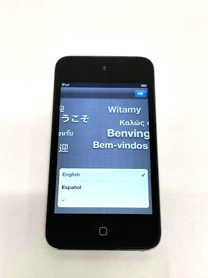 Apple iPod touch 4th Generation Black (8 GB) MB528LL excellent