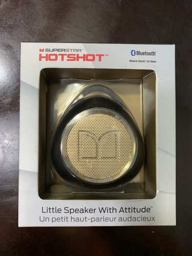 NUEVO Sistema de Altavoces Portátiles Monster SuperStar HotShot - Negro y Dorado - Imagen 3 de 4