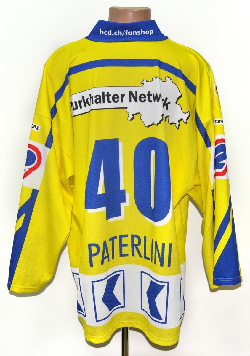Maillot De Hockey HC Davos #48 Leblanc - Marque Hofmanner - Taille L - Occasion En Très Bon état