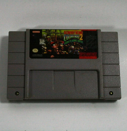 Donkey Kong Country 2 - SNES - Super Nintendo Game - Loose Tested