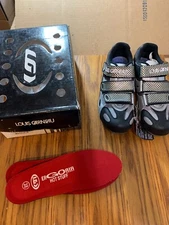 Louis Garneau Ergo Air Cycling Road Shoes Euro Size 38  (6682-7)