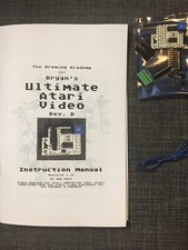 Ultimate Atari Video UAV board for Atari 2600, 5200, 7800, 400, 800, XL, XE