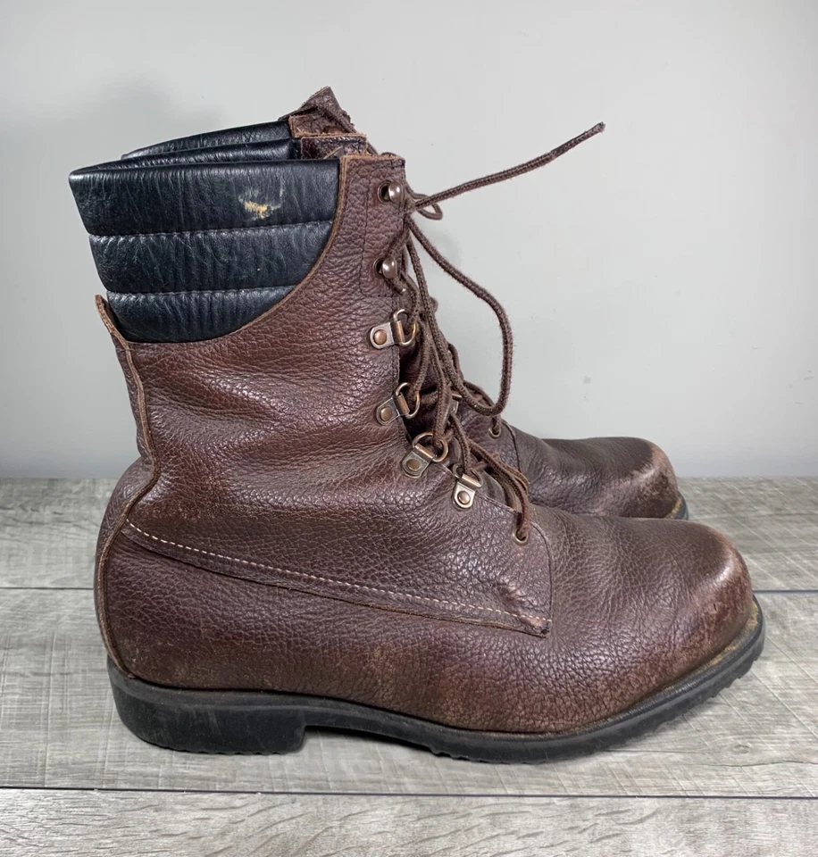 Botas de trabajo vintage Red Wing Irish Setter para hombre con aislamiento de tierras altas punta suave talla 11 Foto 2 de 4