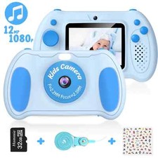 Kids Camera MP3 music Game playing Video Record Camera 2 Inch IPS Screen 32GB
