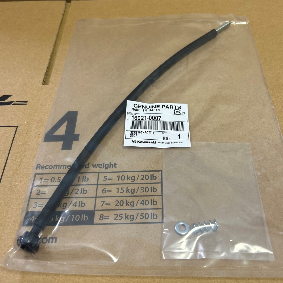 NEW】Kawasaki Genuine 2004-2011 Ninja ZX-10R/14 Concours 14 SCREW