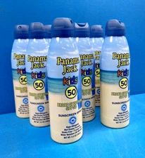 Lot of 10X Panama Jack SPF 50 Kids Sunscreen Spray