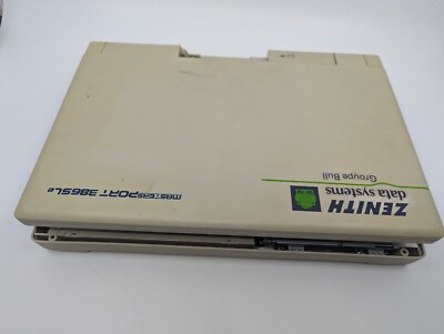 Vintage Zenith Data Systems Mastersport 386SLe-80 Laptop - For